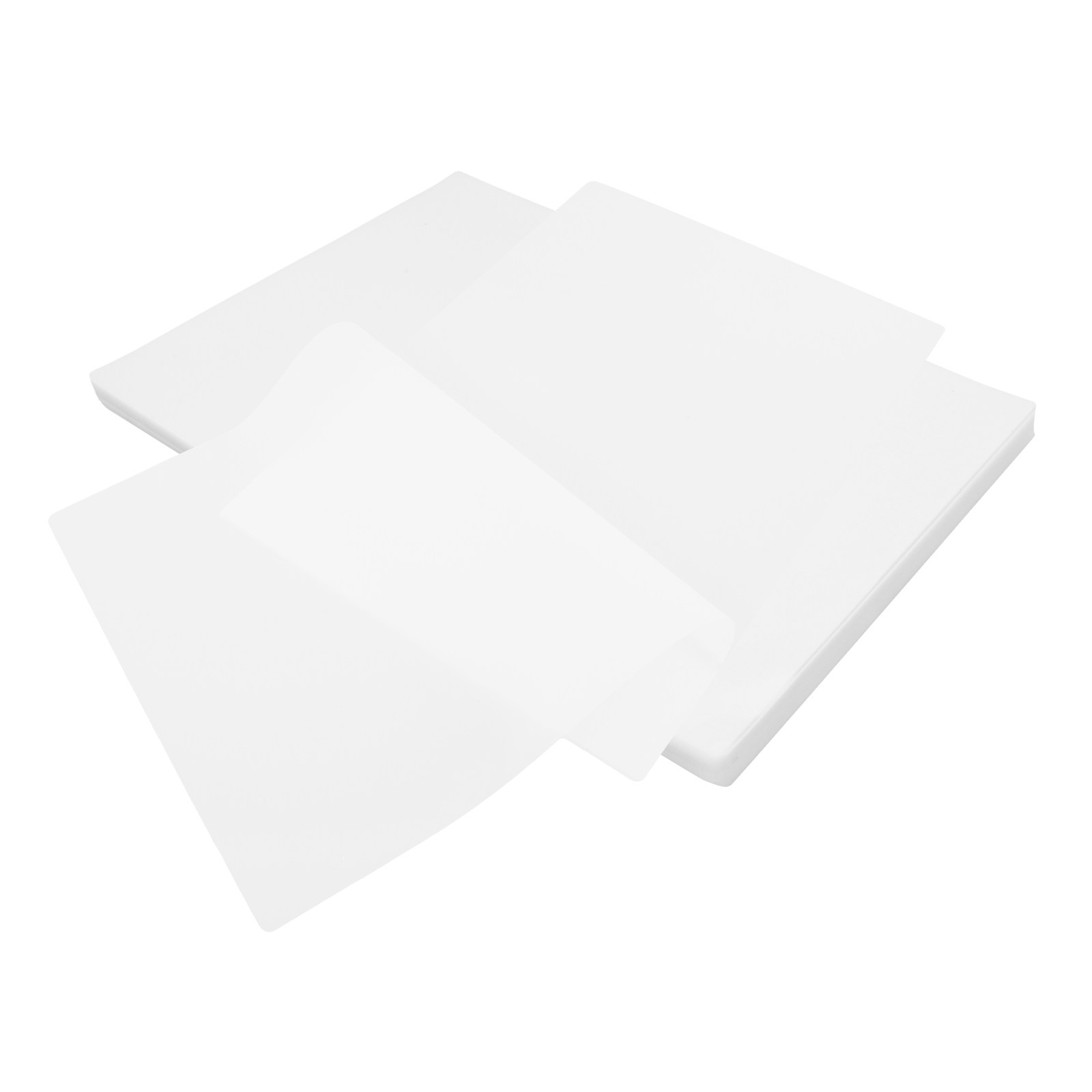Document Laminator Pouch - 100 Adet Şeffaf Koruyucu Laminasyon Folyo,