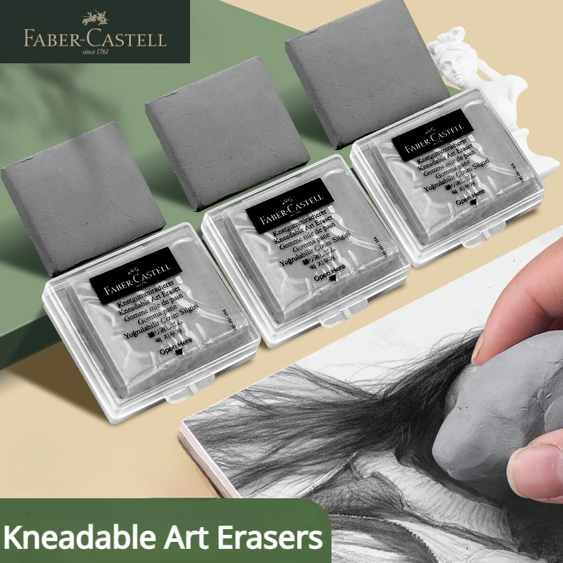 Rubber Eraser Kneaded - Faber-Castell 2 adet Çizim Sanatı Düzeltici,
