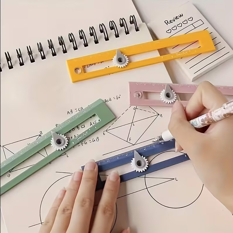 İkisi bir arada Pusula Renkli  - Compass Geometry Set incelemesi ve fiyatı