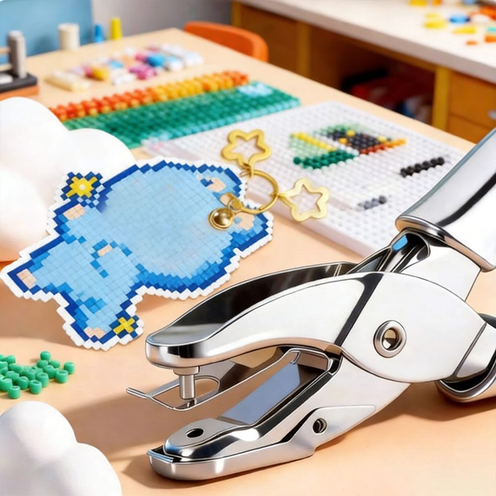 Yeni Metal Perler Boncuk Delme - Paper Punch 3 Hole incelemesi ve fiyatı