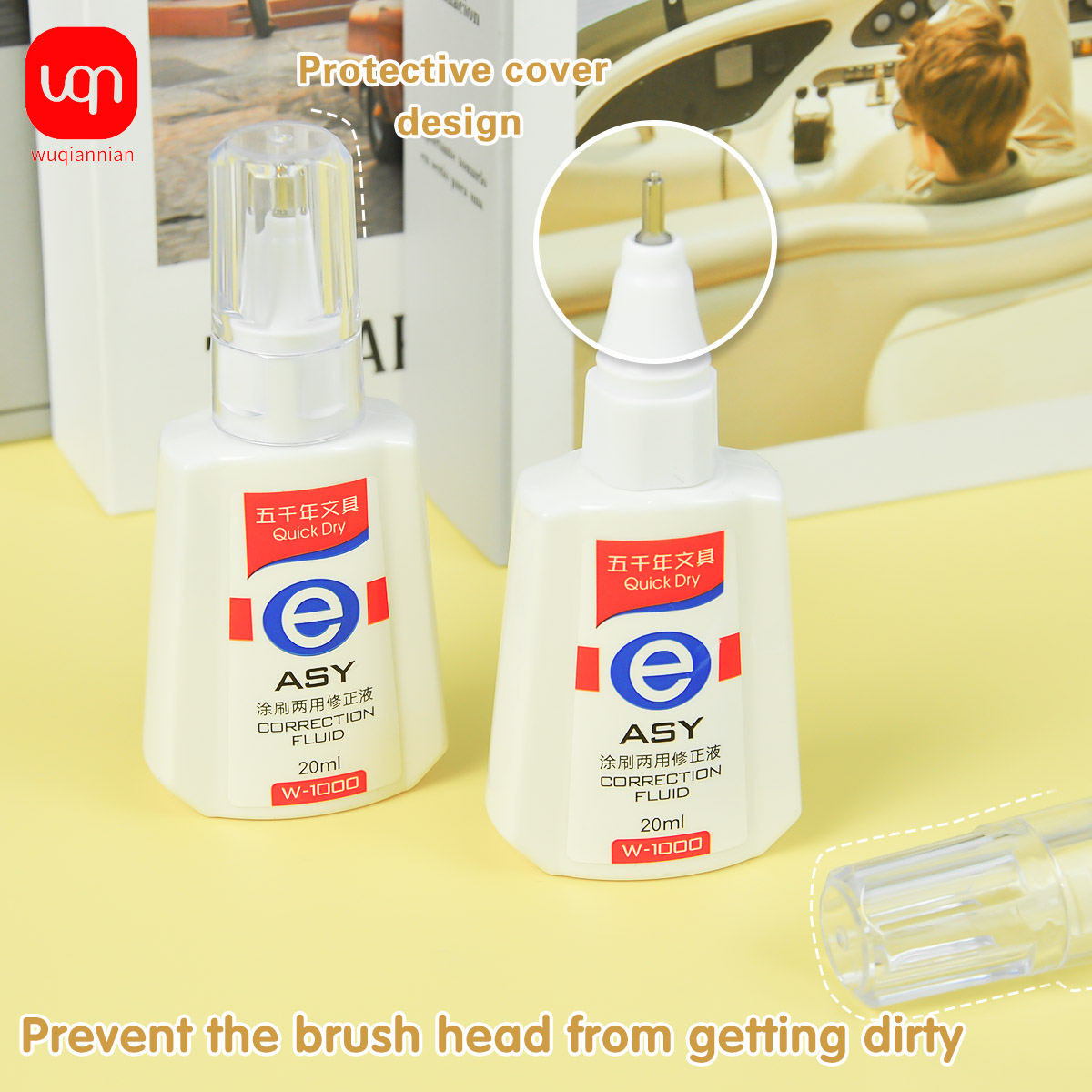 WQN Hızlı Kuruyan Düzeltme Sıv - Correction Fluid White incelemesi ve fiyatı