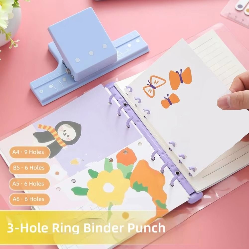 Çok Fonksiyonlu 3 Delikli Deli - Paper Punch 3 Hole incelemesi ve fiyatı