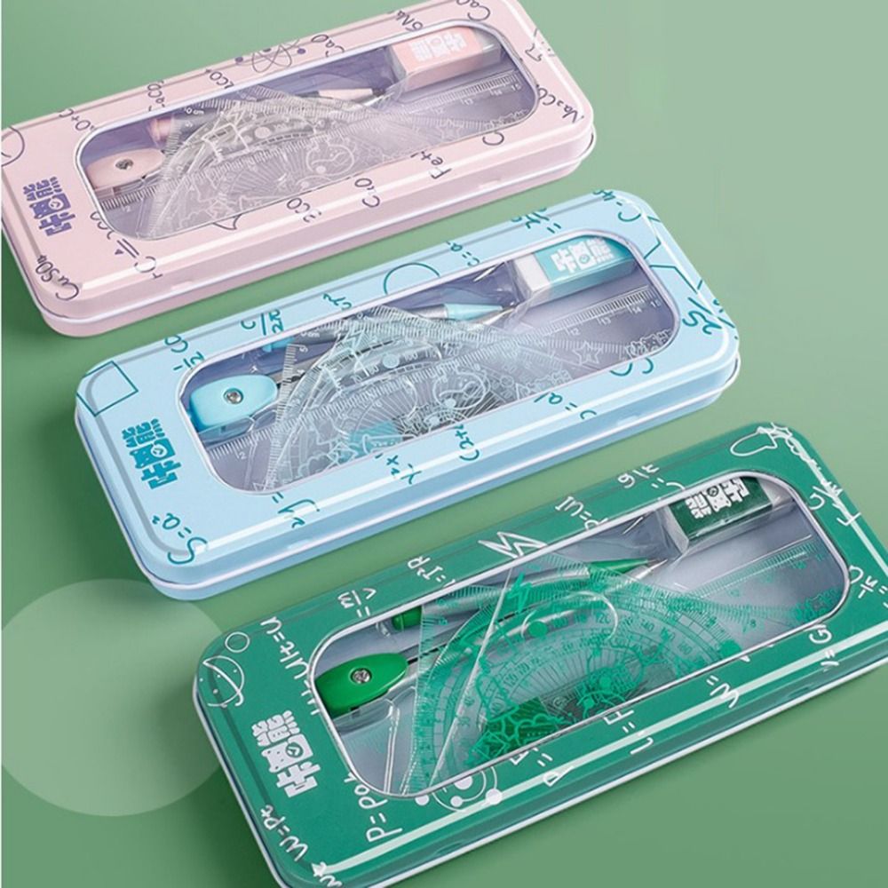 8 Parça/Set Çok Fonksiyonlu Ma - Compass Geometry Set incelemesi ve fiyatı
