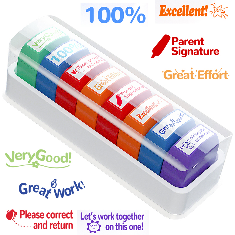 8. Öğretmen pulları Sınıf Öğre - Self Inking Stamp incelemesi ve fiyatı