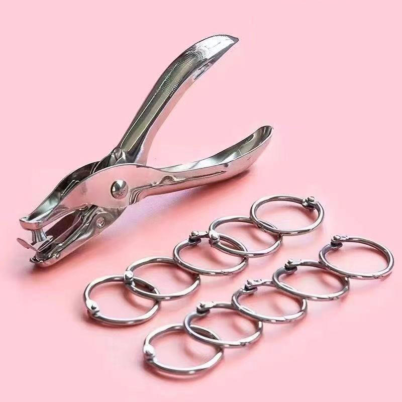 El Tipi Metal Kırtasiye Yuvarl - Paper Punch 3 Hole incelemesi ve fiyatı